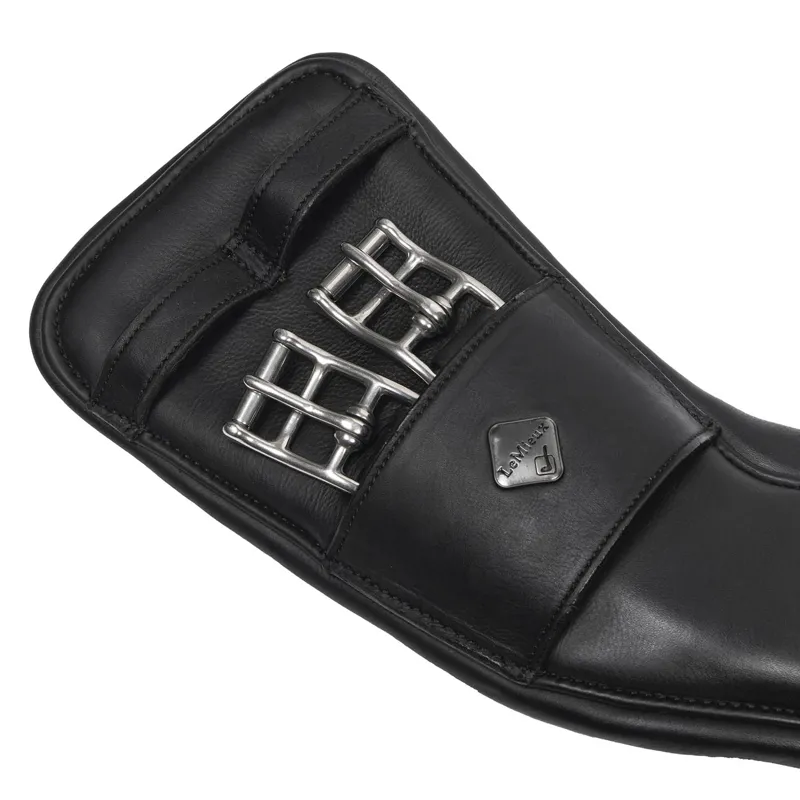 LeMieux Gel Tek Anatomic Curve Mono Girth in Black-3